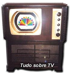 Um dos primeiros televisores em cores.