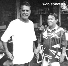 Chico Buarque e Fernando Faro