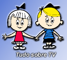 Logo da  TV Excelsior - Ritinha e Paulinho